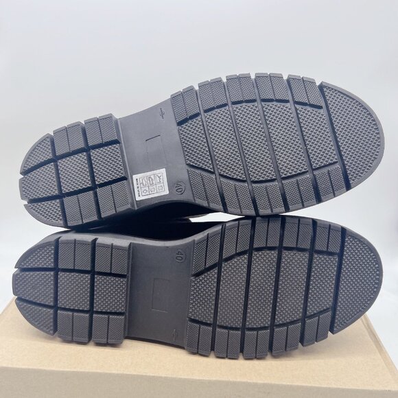 See By Chloe Alli Platform Ankle Chelsea Boots Brown Suede Pull On EU 40 US 10 - Picture 10 of 12